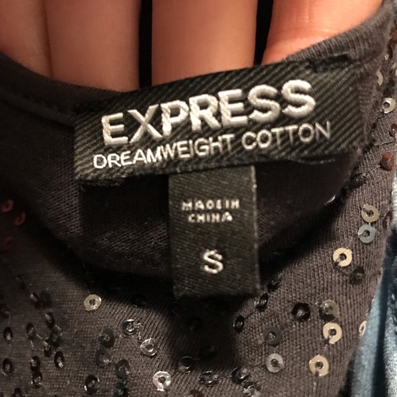 NWOT Express sequined mini dress/tank - Picture 3 of 3